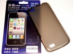 Husa Silicon Gel Tpu Allview V1 Viper + Folie de protectie CADOU!!! foto