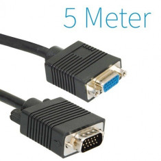 5 meter VGA Extension cable Male to Female YPC004 foto