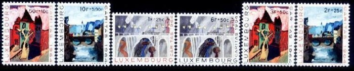 C5178 - Luxembourg 1964 - cat.nr.654-9 neuzat,perfecta stare