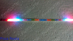 Banda Universala Led / Leduri Moto -Scuter / Atv ( multicolora / 15cm ) foto