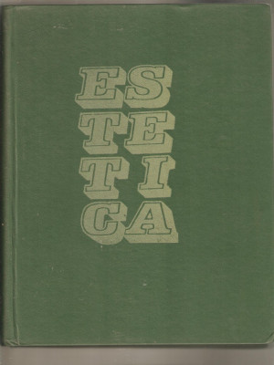 ESTETICA-ed. academiei 1983 foto
