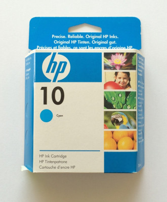 Cartus imprimanta HP 10 C4841AE, Cyan foto
