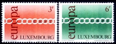 C5066 - Luxemburg 1971 - cat.nr.774-5 neuzat,perfecta stare foto