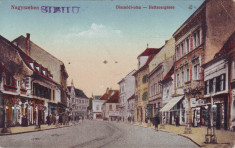 Ok-1549- Romania, Nagyszeben, Sibiu c.p. necirculata 1917: Str. Disznodi, animat foto