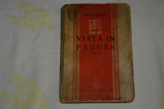 Viata in padure - Mircea Streinul - 1939 foto