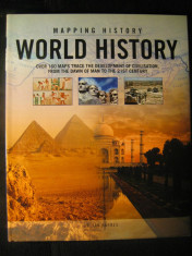 Atlas istoric - Istoria lumii - World history - in engleza foto