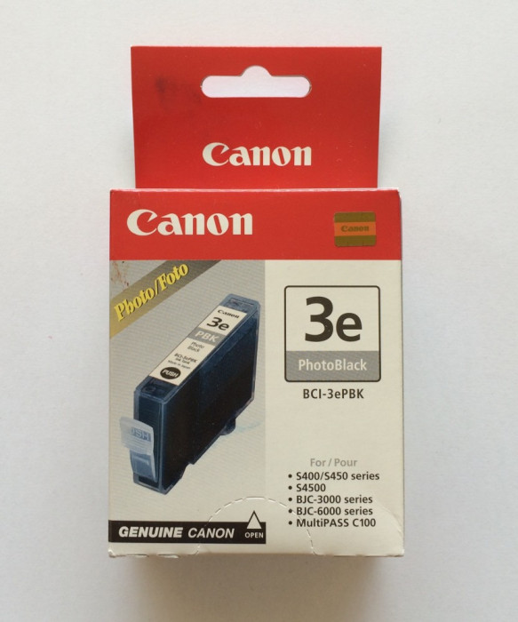 Cartus imprimanta Canon BCI-3ePBK Photo Black