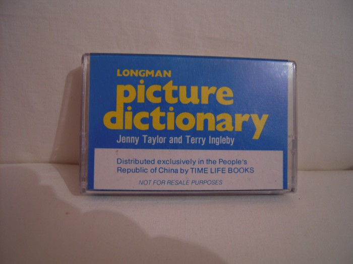 Vand caseta audio Longman Picture Dictionary,originala,raritate!