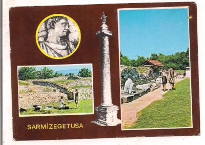 % carte postala (marca fixa) - SARMIZEGETUSA foto