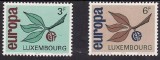 Luxembourg 1965 - cat.nr.670-1 neuzat,perfecta stare