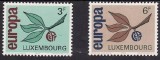 Luxembourg 1965 - cat.nr.670-1 neuzat,perfecta stare