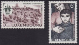 C5192 - Luxembourg 1968 - cat.nr.726-7 neuzat,perfecta stare, Nestampilat