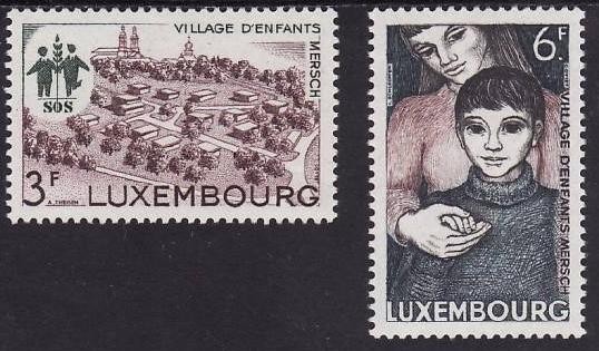C5192 - Luxembourg 1968 - cat.nr.726-7 neuzat,perfecta stare