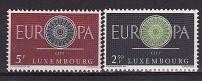 C5169 - Luxembourg 1960 - cat.nr.587-8 neuzat,perfecta stare