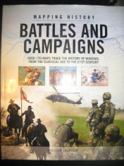 Atlas istoric - Batalii si campanii - Battles and campaigns - in engleza foto