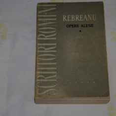 Rebreanu - Opere alese - Vol. 1 - Nuvele, schite, povestiri - ESPLA - 1959