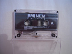 Vand caseta audio Eminem-Encore,originala,raritate!-fara coperti!! foto