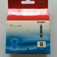 Cartus imprimanta Canon Pixma CLI-8C Albastru / Pro9000, Pro9000 Mark II