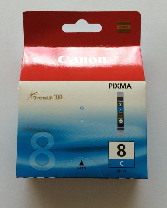 Cartus imprimanta Canon Pixma CLI-8C Albastru / Pro9000, Pro9000 Mark II