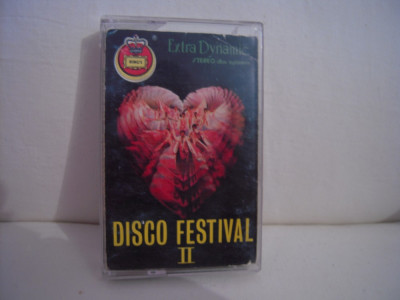 Casetă audio Disco Festival II, originală foto