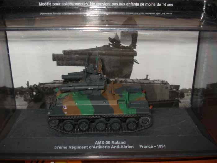 Macheta tanc AMX-30 Roland - France - 1991 scara 1:72