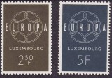 C5166 - Luxembourg 1959 - cat.nr.567-8 neuzat,perfecta stare, Nestampilat