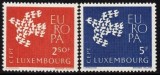 C5170 - Luxembourg 1961 - cat.nr.601-2 neuzat,perfecta stare