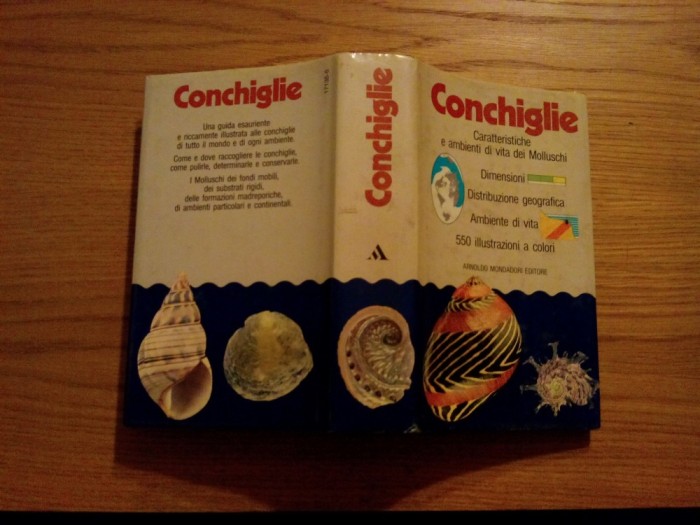 CONCHIGLIE - 550 Illustrazioni a Colori - Bruno Sabelli , 1985, 502 p