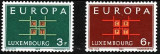 C5174 - Luxembourg 1963 - cat.nr.634-5 neuzat,perfecta stare, Nestampilat