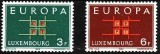 C5174 - Luxembourg 1963 - cat.nr.634-5 neuzat,perfecta stare, Nestampilat