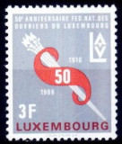 C5181 - Luxembourg 1966 - cat.nr.678 neuzat,perfecta stare, Nestampilat