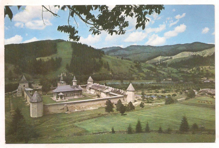 % carte postala (ilustrata) - SUCEAVA-Manastirea Sucevita