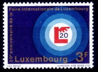 C5189 - Luxembourg 1968 - cat.nr.722 neuzat,perfecta stare