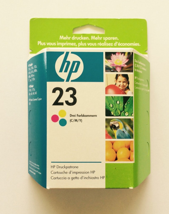 Cartus imprimanta color HP 23, C1823DE / Deskjet / Officejet