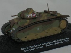 Macheta tanc Char B1 Bis - France - 1940 scara 1:72 foto