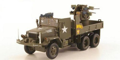 Macheta camion M35 A1 Gun Truck Vietnam - 1968 scara 1:72 foto