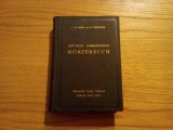 DEUTSCH - HERBRAISCHES * Worterbuch -- S. M. Laser, H. Torczyner 1927, 734 p.