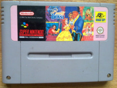 BEAUTY AND THE BEAST ( SNES / SUPER NINTENDO ) foto