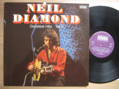 Neil Diamond ?- Greatest hits Vol. 2 (1974, Bellaphon) vinil LP original foto