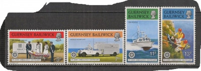 GUERNSEY 1977 &amp;ndash; SERVICIUL DE AMBULANTA, MEDICINA, serie MNH, PT6 foto