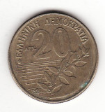 Grecia 20 drahme (drachmes) 1990, Europa