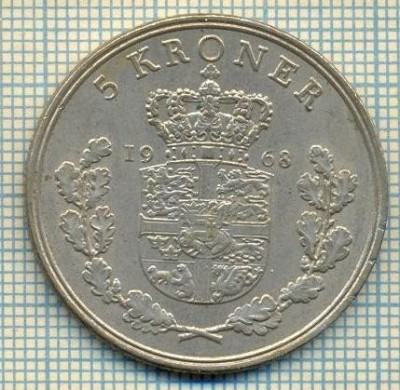 5056 MONEDA - DANEMARCA(DANMARK) - 5 KRONER - 1968 -starea care se vede foto