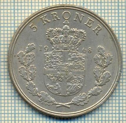5056 MONEDA - DANEMARCA(DANMARK) - 5 KRONER - 1968 -starea care se vede