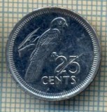 5101 MONEDA - SEYCHELLES - 25 CENTS - 2010 -starea care se vede