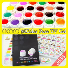 SET 36 Geluri UV COCO+10 Sabloane foto