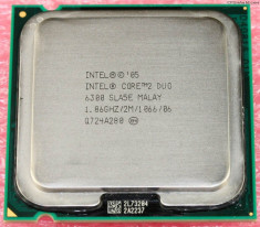 Procesor dual core socket 775 Intel Core 2 Duo e6300 1.86ghz 1066mhz/2mb foto