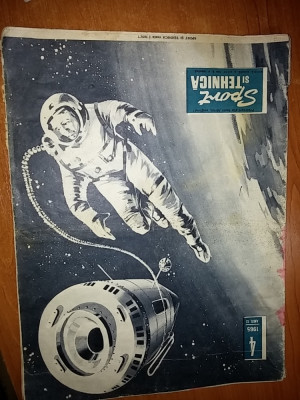 revista sport si tehnica aprilie 1965 ( moartea lui gheorghe gheorghiu dej ) foto