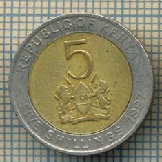 5115 MONEDA - KENYA - 5 SHILLINGS - 1997 -starea care se vede