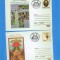 FDC PLIC ROMANIA 2005 CENTENARUL JULES VERNE 1905-2005 SET 2 PLICURI