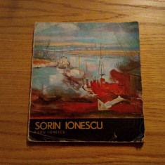 SORIN IONESCU - text: Radu Ionescu - album, 1980, 38 p.+ reproduceri